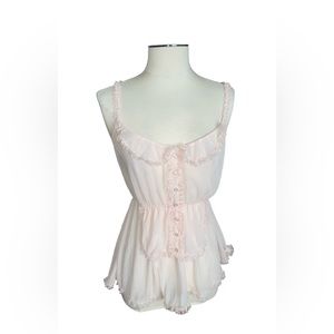 Vintage Victoria’s Secret Sexy Little Things Babydoll Maid Sheer Slip